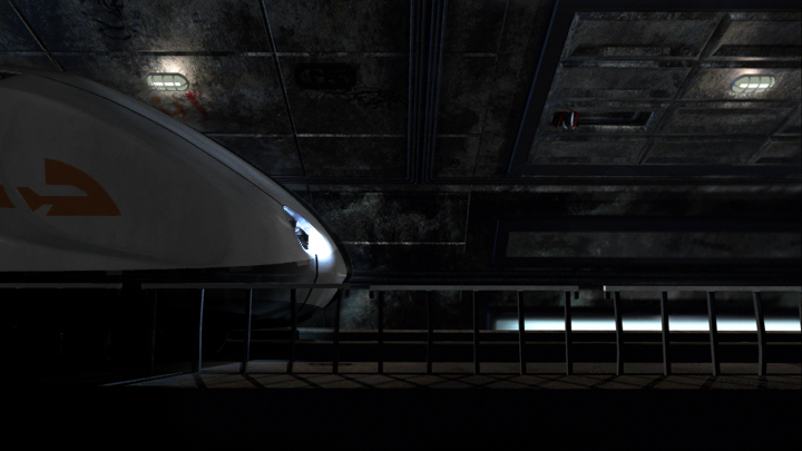 Caprica - Subway Tunnel